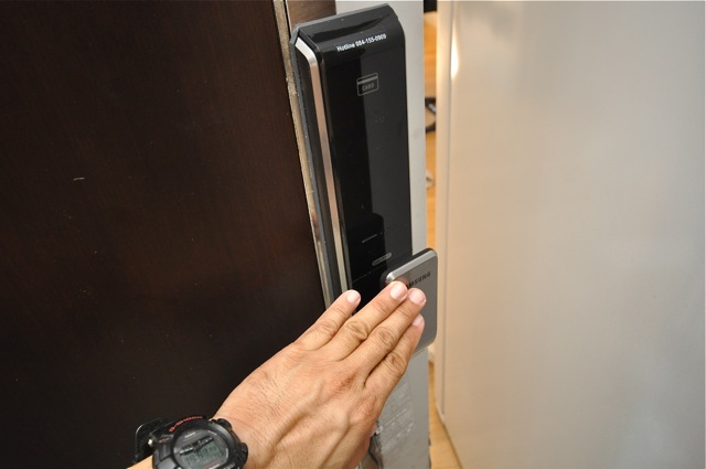 Samsung digital door lock SHS-P717 Equinox condo