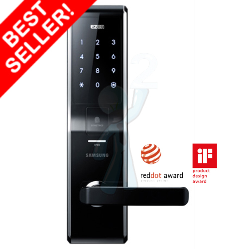 Digital door lock กลอนประตูดิจิตอล Samsung SHS-5230 (H705) English version กุญแจ 5 ดอก Best sell
