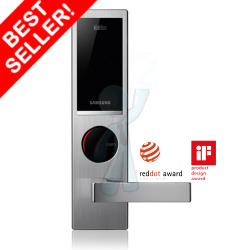 digital door lock  กลอนประตูดิจิตอล Samsung smart doorlock รุ่น SHS-6020 (H635) ของแท้ English version กุญแจ 5 ดอก Best Sell