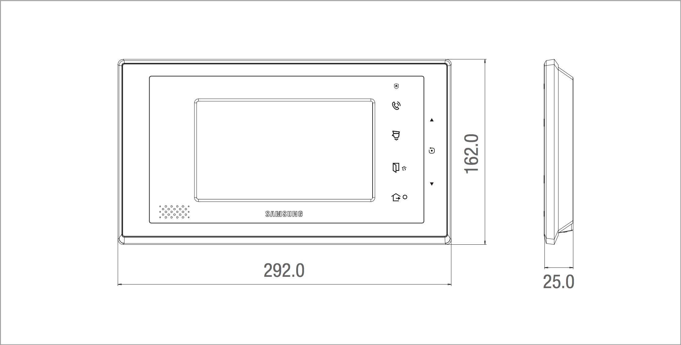 Samsung VDO door phone SHT-3507 CP-611