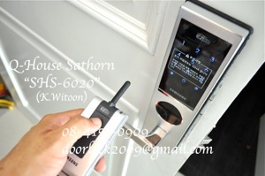 กลอนประตูดิจิตอล Digital door lock รุ่น Samsung SHS-6020 (PIN+Card)