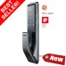 Digital door lock กลอนประตูดิจิตอล - Samsung SHS-P717 (Main-lock รหัส+บัตร+กุญแจ)