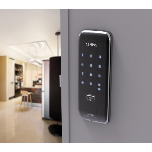 On Sale! - Digital Door Lock กลอนประตูดิจิตอล - Clavis Cr-1050K (Rim-Lock  รหัส+Blue Tooth) - ฿8,900.00 - ตัวแทนจำหน่าย Samsung Smart Digital Door  Lock และ Philips Easy Key Thailand กลอนประตู ล็อคดิจิตอล รหัส บัตร สแกนนิ้ว