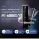 Digital door lock กลอนประตูดิจิตอล - Milre MI-6000YS (Main-lock รหัส+บัตร+กุญแจ)