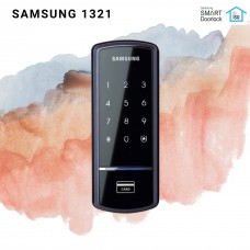 Digital door lock กลอนประตูดิจิตอล - Samsung SHS-1321 (Sub-lock รหัส+บัตร)