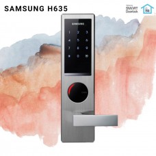 Digital door lock กลอนประตูดิจิตอล - Samsung SHS-H635 (Main-lock รหัส+บัตร+กุญแจ)
