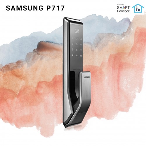 On Sale! - Digital Door Lock กลอนประตูดิจิตอล - Samsung Shs-P717 (Main-Lock  รหัส+บัตร+กุญแจ) - ฿18,900.00 - ตัวแทนจำหน่าย Samsung Smart Digital Door  Lock และ Philips Easy Key Thailand กลอนประตู ล็อคดิจิตอล รหัส บัตร สแกนนิ้ว  แอพมือถือ