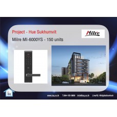 Digital door lock กลอนประตูดิจิตอล - Project: Hue Sukhumvit (MI6000YS, 150 units)